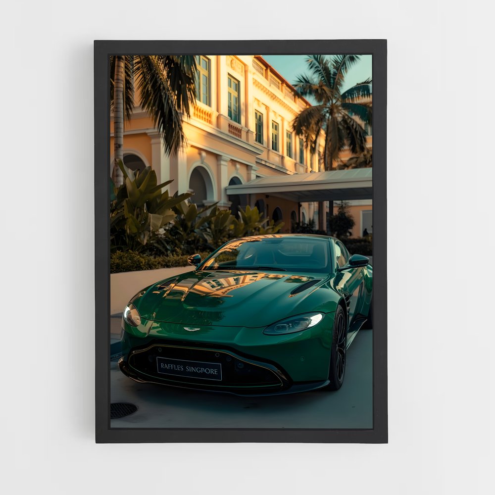 Poster Vantage Supercar – affiche Aston Martin (vue 2)